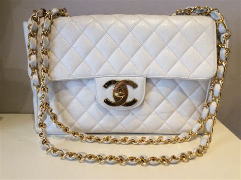 borsa chanel biamca